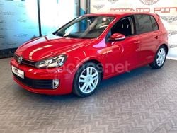 Rojo Usado 2010 VW Golf VI Sport Berlina | 7900 € (Precio justo)