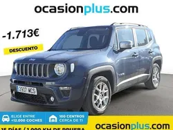 Azul Usado 2022 Jeep Renegade Limited SUV | 17.137 € (Precio justo)