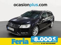 Negro Usado 2012 VW Passat Highline Familiar | 9350 € (Buen precio)