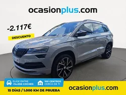 Gris Usado 2020 Skoda Karoq SportLine SUV | 23.290 € (Precio justo)