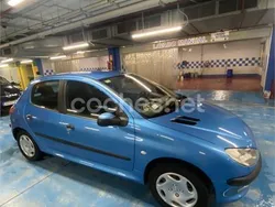 Azul Usado 2001 Peugeot 206 Berlina | 2000 € (Precio justo)