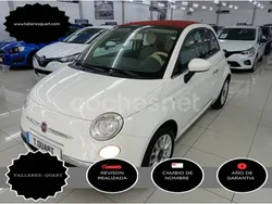 Blanco Usado 2013 Fiat 500C Lounge Descapotable | 8900 € (Buen precio)