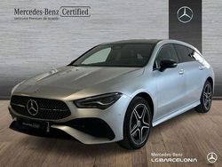 Plateado Usado 2024 Mercedes CLA250e Shooting Brake AMG line Familiar | 40.500 € (Un poco caro)
