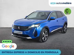 Azul Usado 2021 Peugeot 3008 Allure SUV | 19.890 € (Precio justo)
