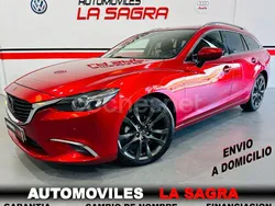Granate Usado 2015 Mazda 6 Luxury Familiar | 14.500 € (Precio justo)