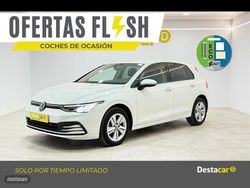 Blanco Usado 2022 VW Golf VIII Life Berlina | 19.990 € (Precio justo)