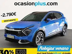 Azul Usado 2023 Kia Sportage SUV | 27.900 € (Un poco caro)