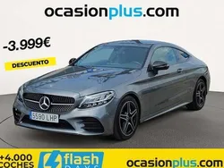 Gris Usado 2020 Mercedes C220 Coupe | 39.991 € (Un poco caro)