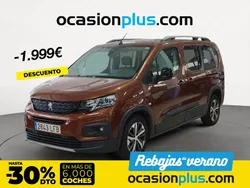 Marrón Usado 2020 Peugeot Rifter GT-line Monovolumen | 21.990 € (Un poco caro)