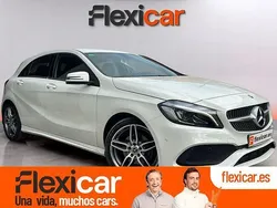 Blanco Usado 2017 Mercedes A180 AMG line Berlina | 20.390 € (Un poco caro)