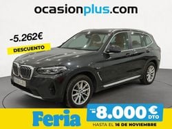 Gris Usado 2022 BMW X3 xLine SUV | 36.990 € (Precio justo)
