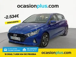 Azul Usado 2022 Hyundai i20 Berlina | 13.450 € (Precio justo)