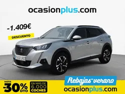 Gris / plata Usado 2021 Peugeot 2008 Allure SUV | 15.500 € (Precio justo)
