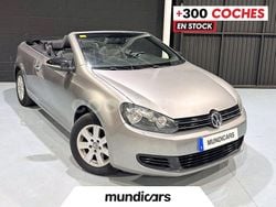 Gris Usado 2012 VW Golf Cabriolet Descapotable | 11.490 € (Precio justo)