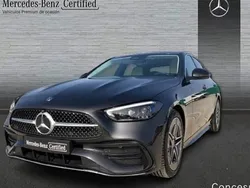 Gris Usado 2022 Mercedes C220 Berlina | 42.900 € (Un poco caro)