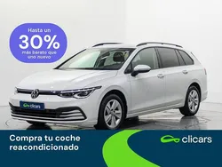 Blanco Usado 2021 VW Golf VIII Life Familiar | 18.490 € (Precio justo)