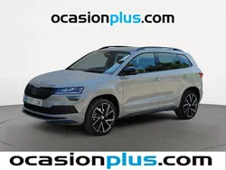 Gris Usado 2021 Skoda Karoq SportLine SUV | 25.446 € (Precio justo)