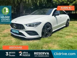 Blanco Usado 2020 Mercedes CLA200 Shooting Brake Familiar | 31.290 € (Caro)