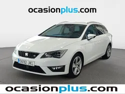 Blanco Usado 2015 Seat Leon ST FR Familiar | 13.200 € (Precio justo)