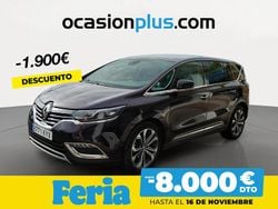 Negro Usado 2019 Renault Espace Initiale Paris Monovolumen | 20.900 € (Buen precio)