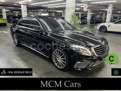 Negro obsidiana (metalizado) Usado 2016 Mercedes S350 Berlina | 48.999 € (Un poco caro)