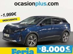 Azul Usado 2022 Peugeot 3008 Allure Monovolumen | 19.991 € (Precio justo)
