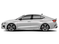 Blanco Nuevo 2025 Skoda Octavia RS | 42.249 € (Precio justo)