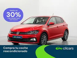 Rojo Usado 2018 VW Polo Sport Berlina | 13.490 € (Precio justo)