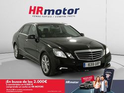 Negro Usado 2009 Mercedes E220 Classic Familiar | 10.290 € (Precio justo)