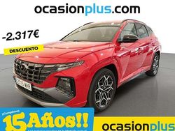 Rojo Usado 2023 Hyundai Tucson N Line SUV | 22.446 € (Un poco caro)