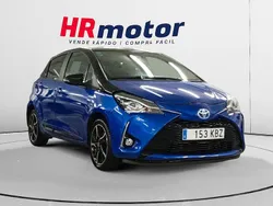 Azul Usado 2017 Toyota Yaris Hybrid Advance Berlina | 13.490 € (Precio justo)