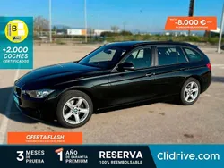 Negro Usado 2013 BMW 320 Efficient Dynamics Familiar | 7790 € (Super precio)