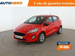 Rojo Usado 2018 Ford Fiesta Trend Utilitario | 12.099 € (Precio justo)