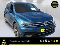 Azul Usado 2021 VW Tiguan Allspace Sportline SUV | 31.450 € (Precio justo)