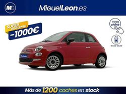 Rojo Usado 2021 Fiat 500 Dolcevita Berlina | 10.985 € (Precio justo)