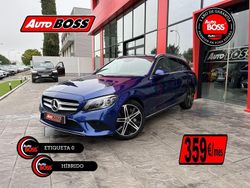 Azul Usado 2021 Mercedes C300 Familiar | 25.900 €