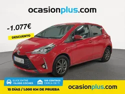 Rojo Usado 2019 Toyota Yaris Active Berlina | 11.550 € (Precio justo)