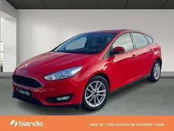 Rojo Usado 2018 Ford Focus Trend+ Berlina | 12.788 € (Precio justo)
