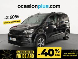 Negro Usado 2023 Peugeot Rifter GT Monovolumen | 21.200 € (Precio justo)