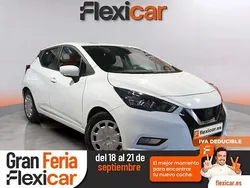 Blanco Usado 2022 Nissan Micra Acenta Utilitario | 13.490 € (Precio justo)