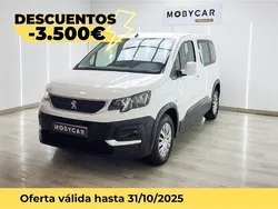 Blanco Usado 2021 Peugeot Rifter Active Monovolumen | 14.990 € (Precio justo)