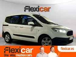 Blanco Usado 2018 Ford Tourneo Courier Ambiente Monovolumen | 12.190 € (Un poco caro)