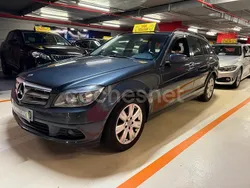 Gris / plata Usado 2011 Mercedes C220 Elegance Familiar | 7900 € (Un poco caro)