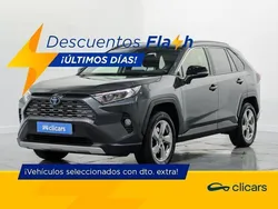 Gris / plata Usado 2021 Toyota RAV4 Hybrid Advance SUV | 25.990 € (Buen precio)