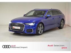 Azul ultra Usado 2022 Audi A6 S-Line Familiar | 48.900 €