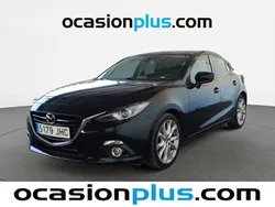 Negro Usado 2015 Mazda 3 Luxury Utilitario | 14.350 € (Precio justo)