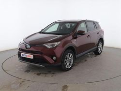 Rojo Usado 2017 Toyota RAV4 Hybrid Advance SUV | 19.699 € (Precio justo)