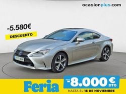 Gris Usado 2018 Lexus RC300h Executive Line Coupe | 25.750 € (Precio justo)