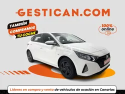 Blanco Usado 2021 Hyundai i20 Berlina | 12.990 € (Precio justo)