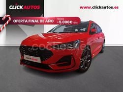 Rojo Usado 2024 Ford Focus ST-Line Familiar | 23.500 € (Precio justo)
